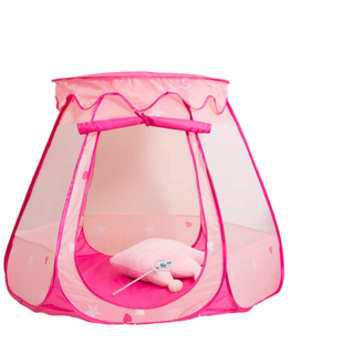 Pop Up Princess Tent Portable Playhouse Toy Pink Princess Castle Fairy Play Carpas para niños