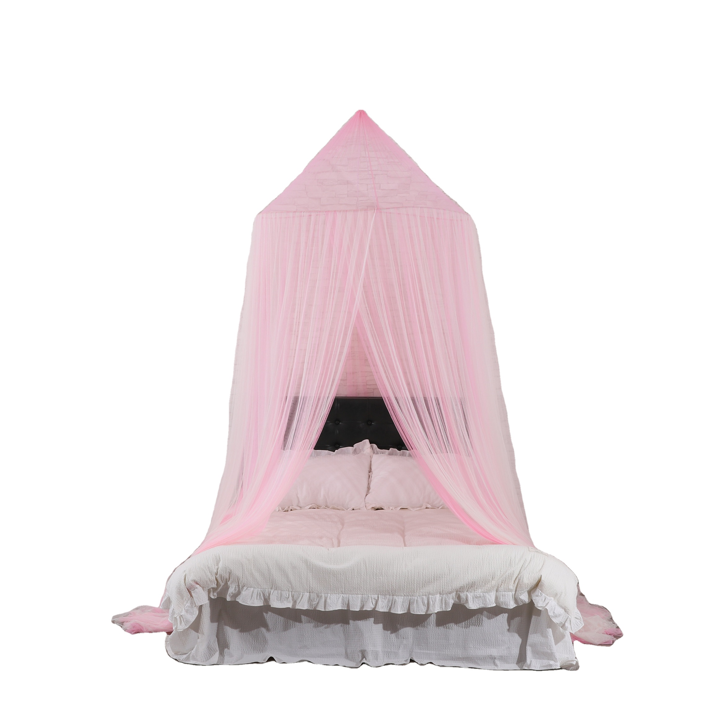 2020 nueva llegada diseño princesa Dreamy cama dosel colgante mosquitera de malla doble