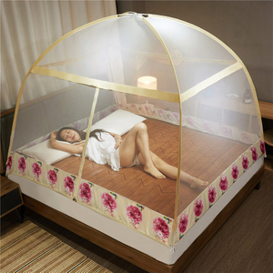 Malla de insectos de verano Cama de yurta mongol Tiendas de campaña Mosquiteras Canopy