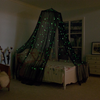 Valioso toldo de cama colgante para niños para cama de niñas o niños con estrellas que brillan en la oscuridad para adaptarse a la cama de tamaño completo.