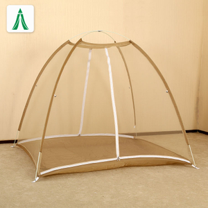 Cúpula Mosquito Carpa suave Cama con dosel Mosquitera independiente Cama plegable de tamaño Queen Mosquitera