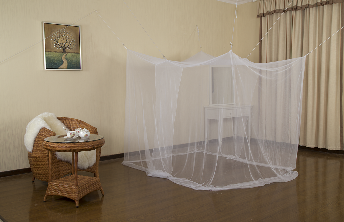 Rectangular grande colgante interior blanco hogar caja neta adultos tipos de mosquitera
