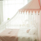 Toldos modificados para requisitos particulares de la cama de la red de la cama de los niños de las bolas de las banderas rosadas para la cama de las muchachas