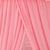 2020 Nuevo producto rosa 100% poliéster mosquitera colgante plegada