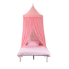 Nuevo estilo poliéster rosa mosquiteros Circular princesa niñas cama dosel