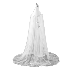 Popular White Moon Star Mosquito Net Friendly Babies Bed Cuna Cover Bed Canopy