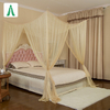 Majesty Rectangular Mosquito Net Canopy Bed para cama King Size individual y doble