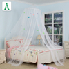 Red de protección de mosquitos de cama tamaño queen colgante de color personalizado con flor de cuatro colores