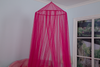 Paraguas colgante Niñas Cama Rosa Color rojo Canopy Red protegida contra mosquitos