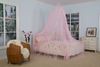 Arco cinta decoración rosa cortina dosel mosquitera para niños y niñas