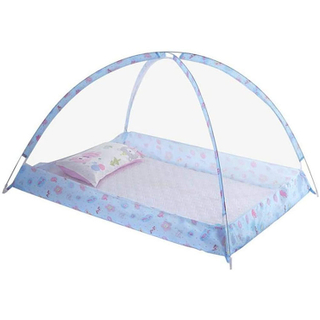 Buena ventilación Pop Up Kids Bed Mosquito Nets Carpa con cremallera