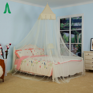Mosquitera cónica del castillo de la bóveda del dosel de la cama doble de la princesa para interior