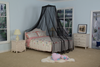 La más nueva decoración del hogar Cama Kid Canopy Black Princess Mosquito Net