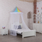 2020 nuevo diseño Spire Rainbow Top algodón bola decoración cama dosel para niños