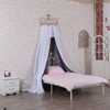 Nuevo estilo de encaje de dos pisos mosquiteros Crown Top Bed Canopy Cortinas