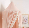 Pink Princess Children Mosquito Net Rincón de lectura Toldo de cama circular
