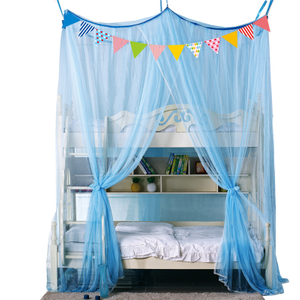 Mosquitera de techo con gancho adhesivo, doble capa gruesa, cama para madre, litera de techo, mosquitera para cama alta y baja para un niño