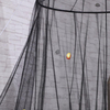 2020 nuevo producto negro 100% poliéster que crece en la cama con mosquitera Dark Firefly