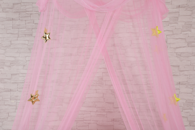 Nuevo diseño Princess Girls Bed Canopy colgando mosquiteras circulares