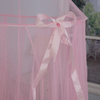 Mosquitera colgante circular de decoración de seda rosa princesa 2020