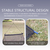 Mosquitera trapezoidal al aire libre para camping y picnic de senderismo a prueba de viento y insectos