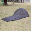 Ligera sola persona protegida al aire libre mosquitero cama plegable tienda de campaña