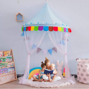 Princess Baby Bed Canopy para niños Dome Hanging Play Tent Mosquito Nets