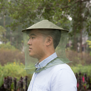 Mosquito Mesh Head Net Bugs Gnats Biting Insects Fly Screen Protection Red repelente de red Face Neck Protecting Cover para exteriores