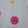 Mosquitera colgante con decoración de flores onduladas de colores brillantes de último diseño 2020